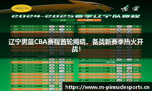 辽宁男篮CBA赛程首轮揭晓，备战新赛季热火开战！