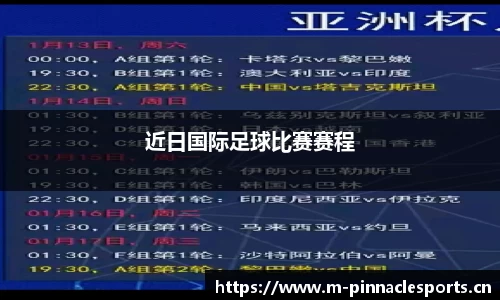 近日国际足球比赛赛程